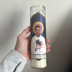 David Bowie candle